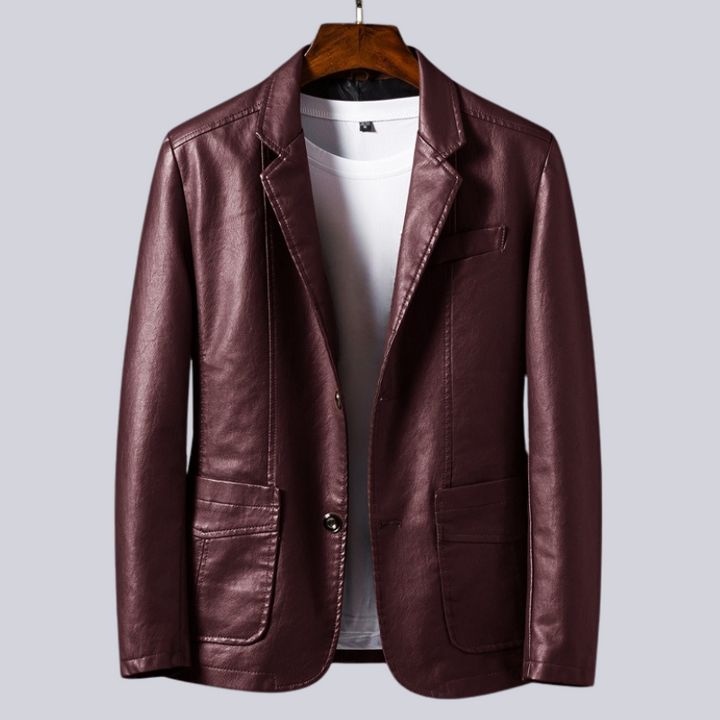 DARIUS - Veste en cuir