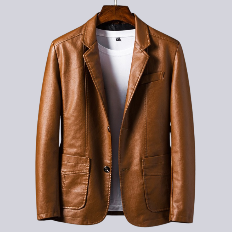 DARIUS - Veste en cuir