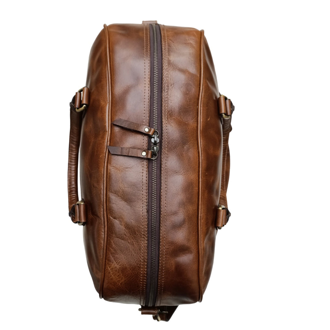 Sac de voyage mini pour femmes en cuir Hunter scintillant