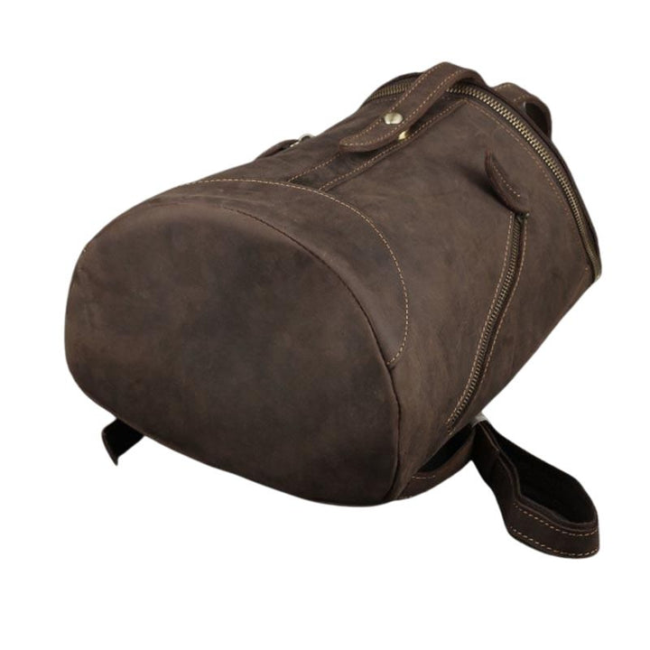 Sac à dos en cuir rétro pour le collège
