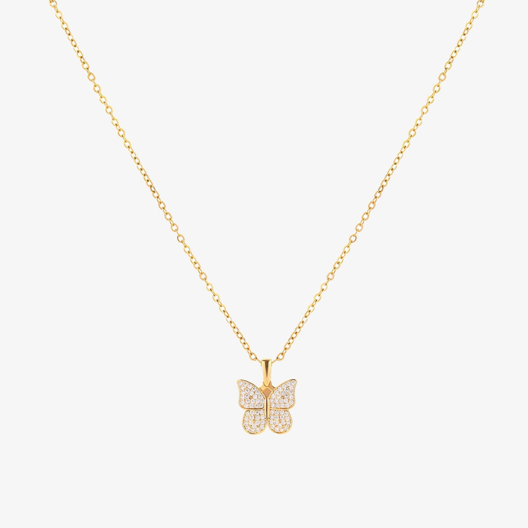 Collier Papillon Radieux | Or