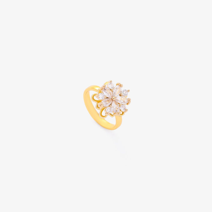 Bague tournante Flora Accent | Or