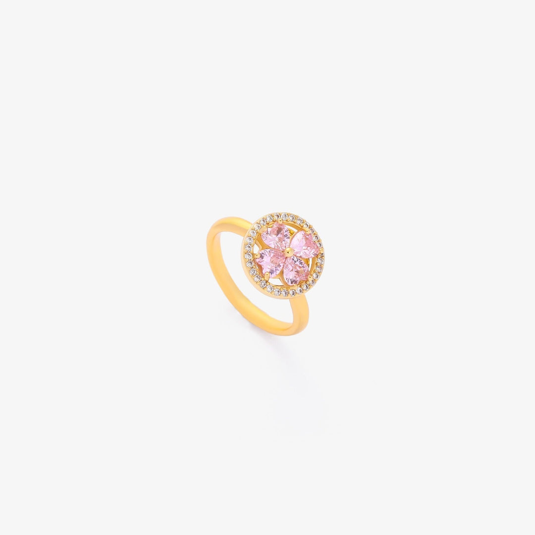 Bague Spinning Cœur Rose | Or