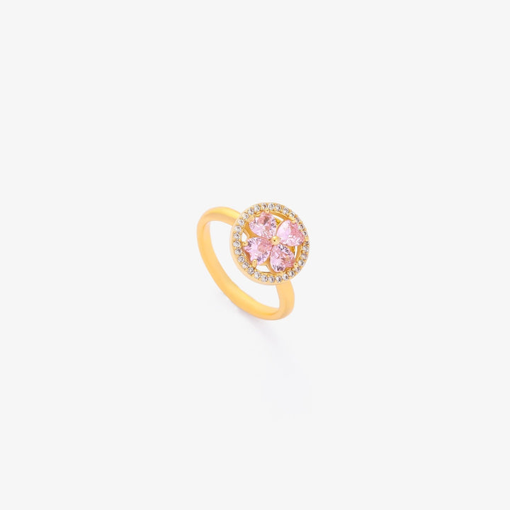 Bague Spinning Cœur Rose | Or