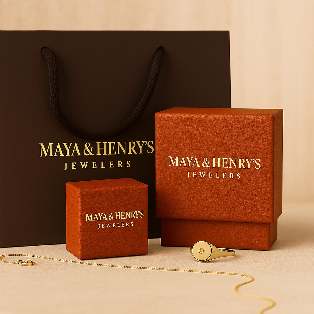 Pendentif Trèfle Bleu | Or
