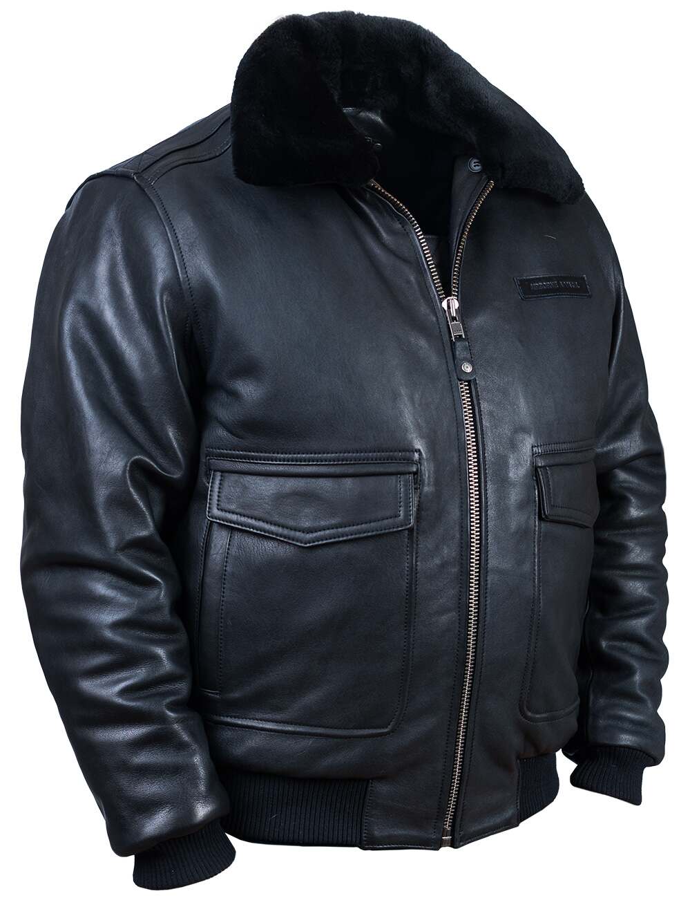 Aron™ | Veste en Cuir avec Doublure Amovible