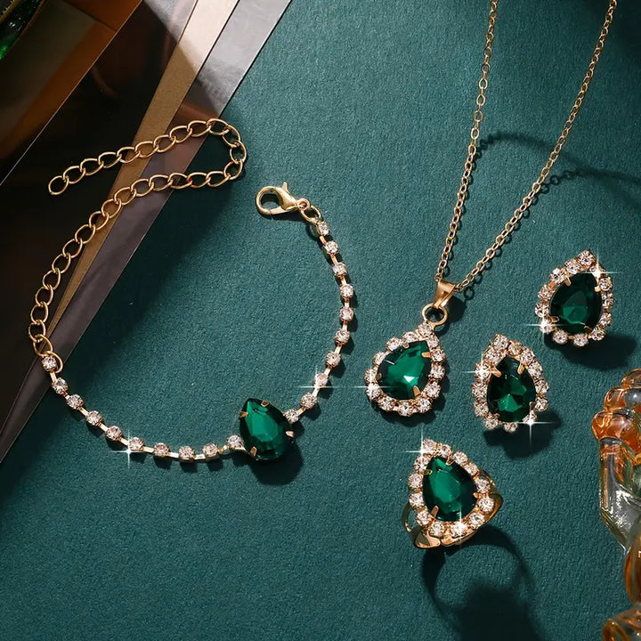 Ensemble de Bijoux Elisandre Vermont | Or