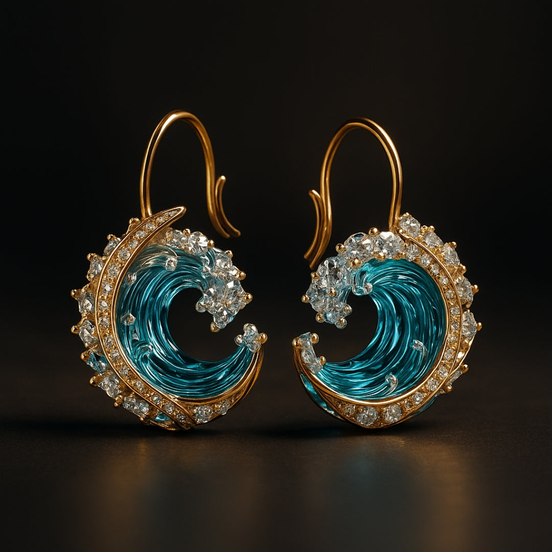 Boucles d'oreilles du Serment de l'Océan