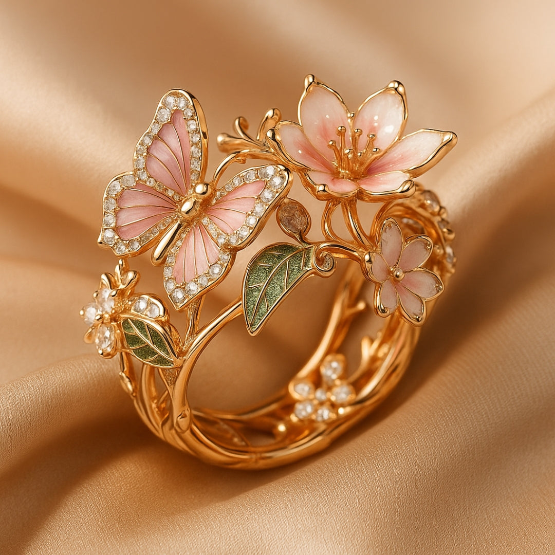 Bague en Zirconia Papillon Nature Bright