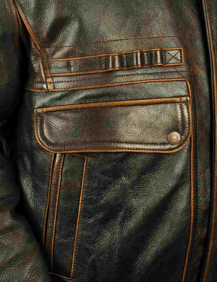 Aron™ | Veste Vintage Esprit d'Aventure et Liberté