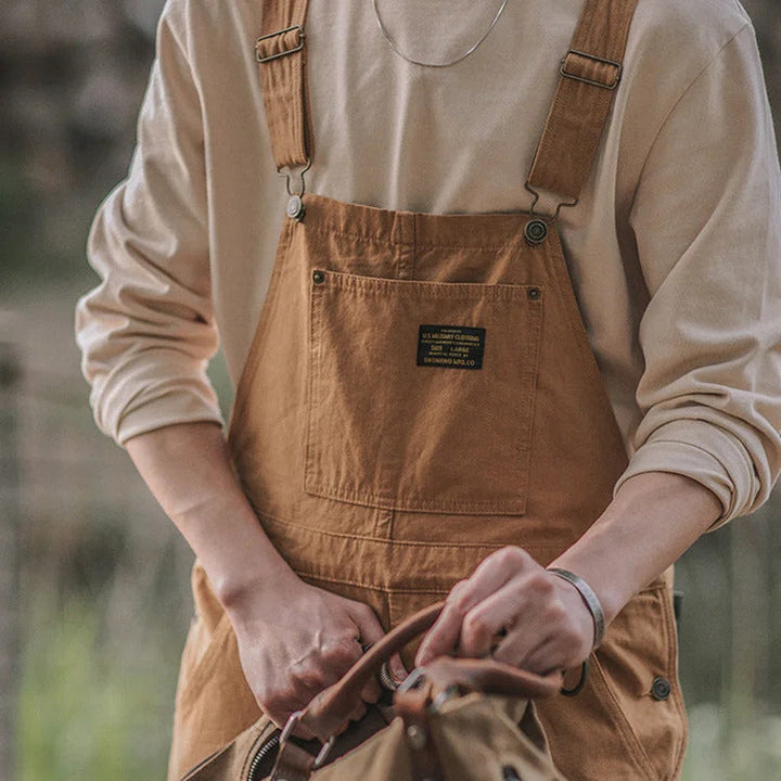 Henri™ | Salopette marron rustique