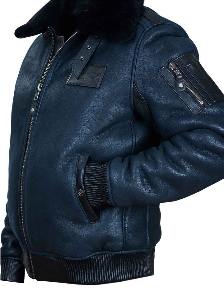 Aeron™ | Veste avec col en fourrure