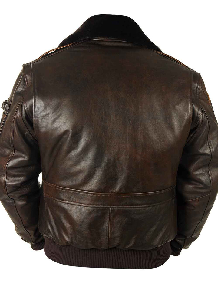 Spencer™ | Veste de Vol avec Détails Aviateurs