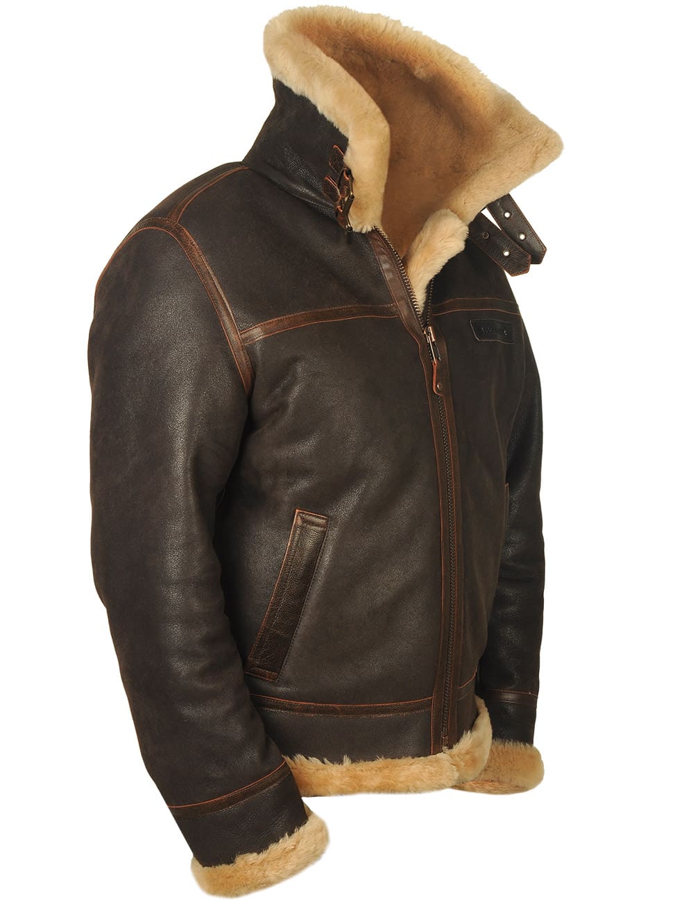Aeron™ | Veste Aviateur en cuir