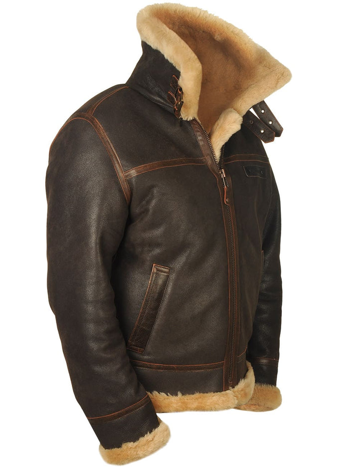 Aeron™ | Veste Aviateur en cuir