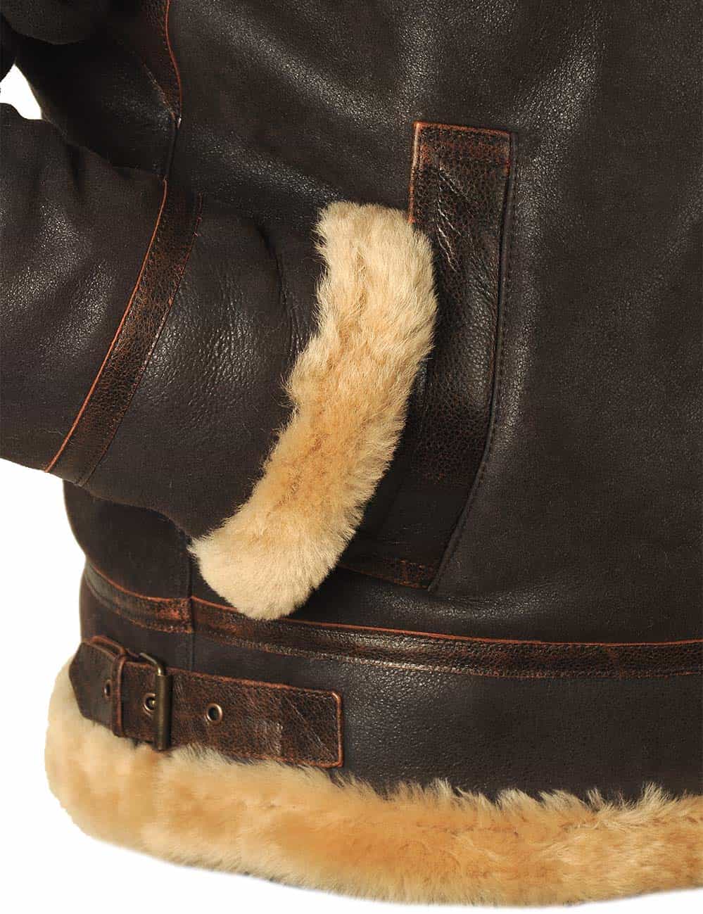 Aeron™ | Veste Aviateur en cuir