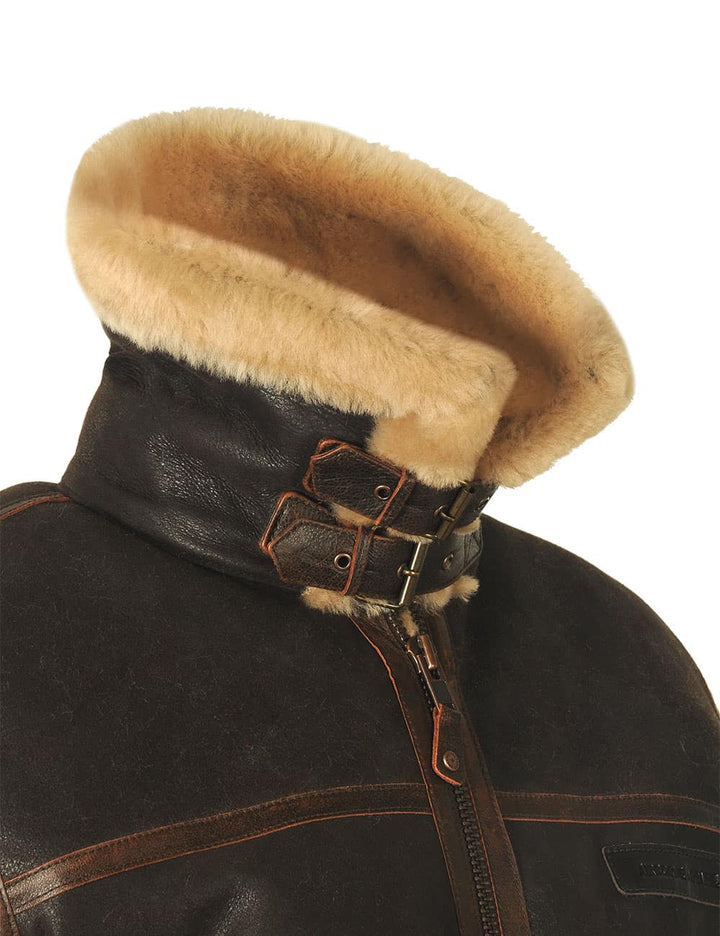 Aeron™ | Veste Aviateur en cuir