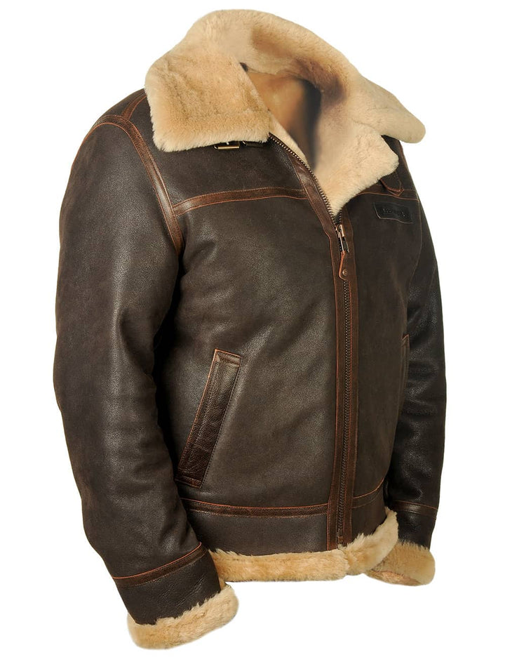 Aeron™ | Veste Aviateur en cuir