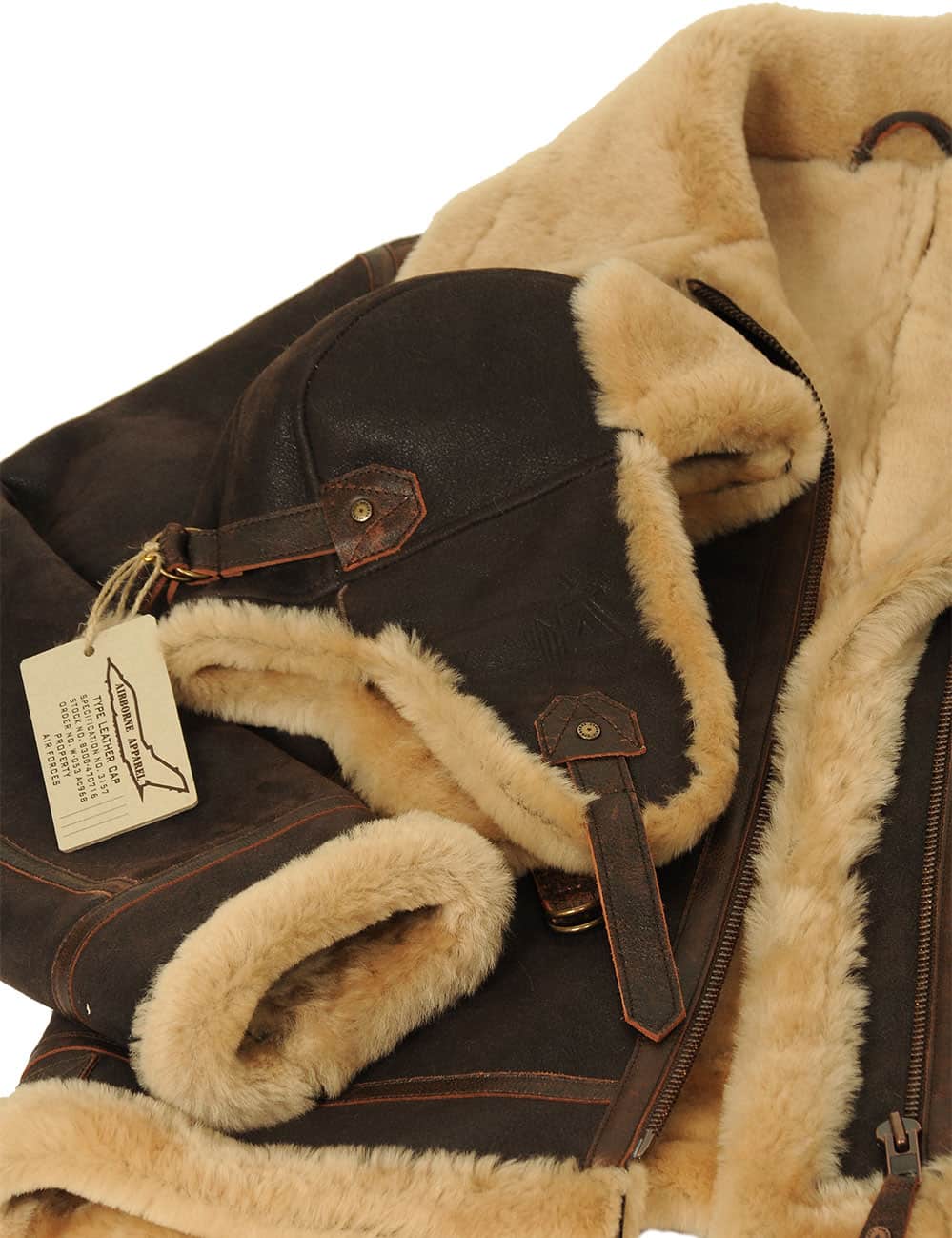 Aeron™ | Veste Aviateur en cuir