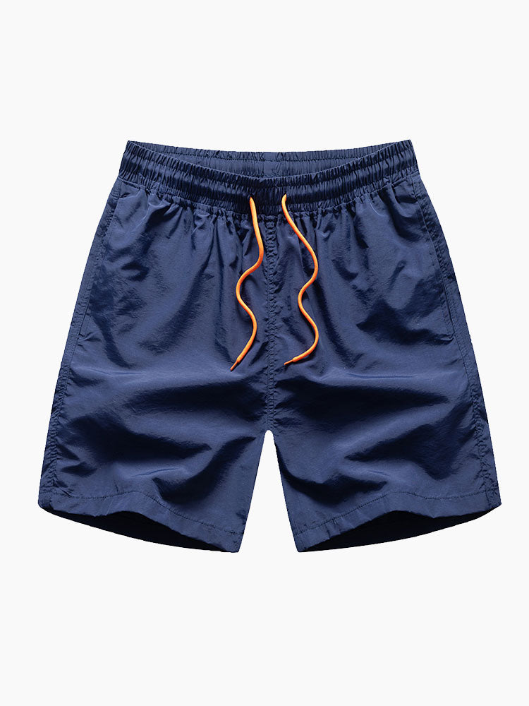 Chemise à boutons imprimée florale tropicale et shorts de bain