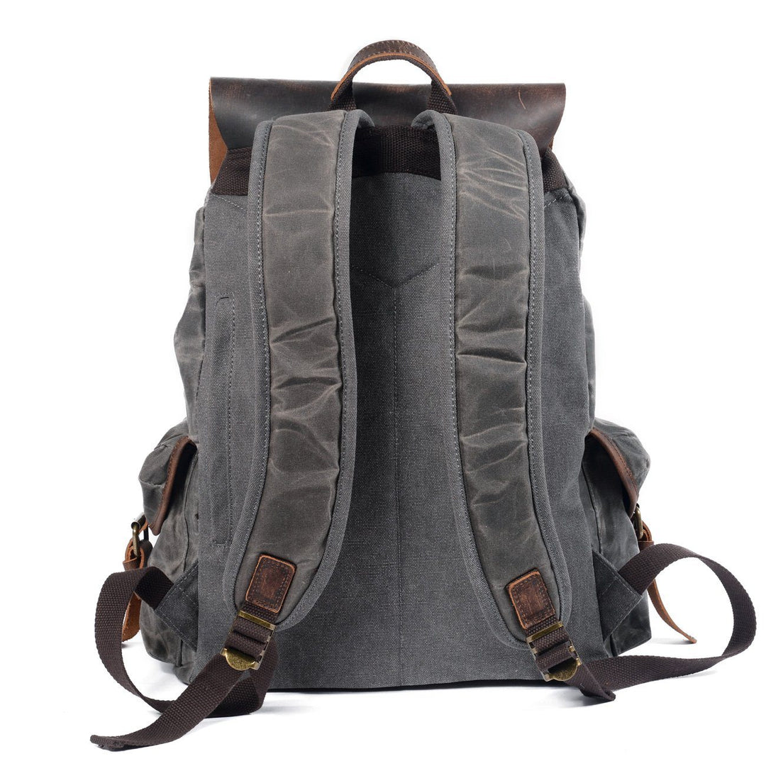 Sac à Dos en Toile et Cuir | SALZBURG