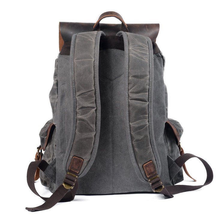 Sac à Dos en Toile et Cuir | SALZBURG