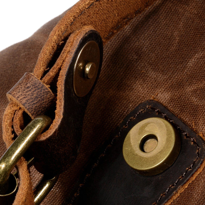 Sac à Dos en Toile et Cuir | SALZBURG