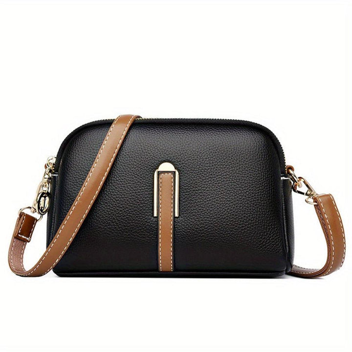 Sac à bandoulière Mila en cuir gaufré