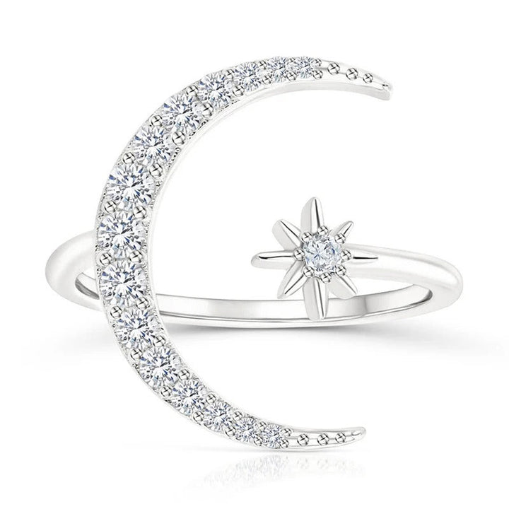 Luna™ | Bague Étoilée en Argent