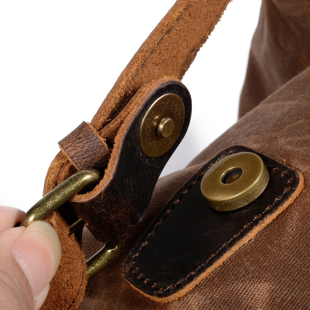 Sac à Dos en Toile et Cuir | SALZBURG