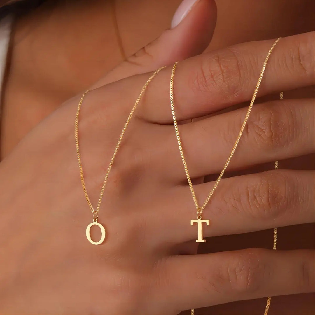 Amara™ | Collier Personnalisé avec Initiales d'Amour
