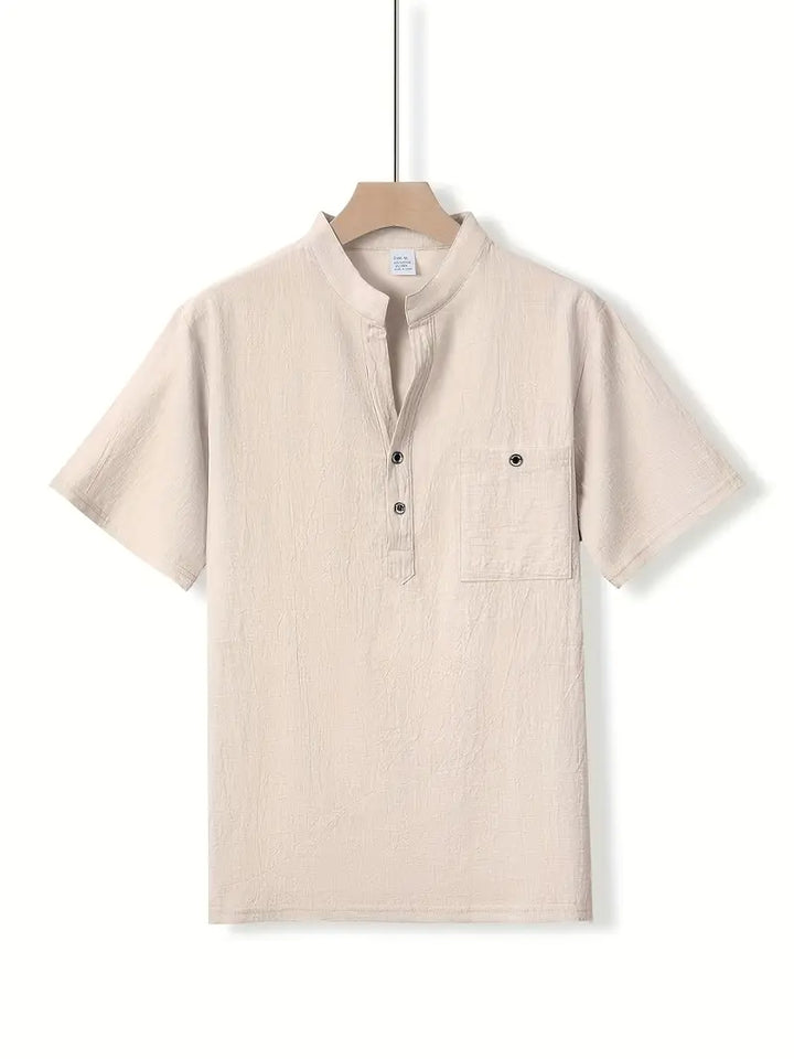 Savrani™ | Chemise élégante à manches courtes