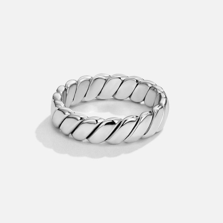 Torse Ring Infini en Argent Calira