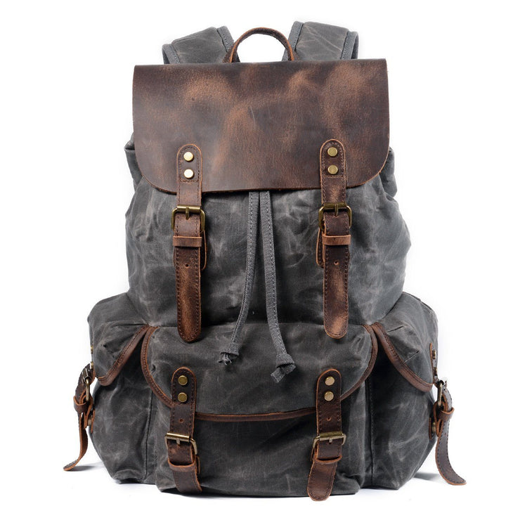 Sac à Dos en Toile et Cuir | SALZBURG