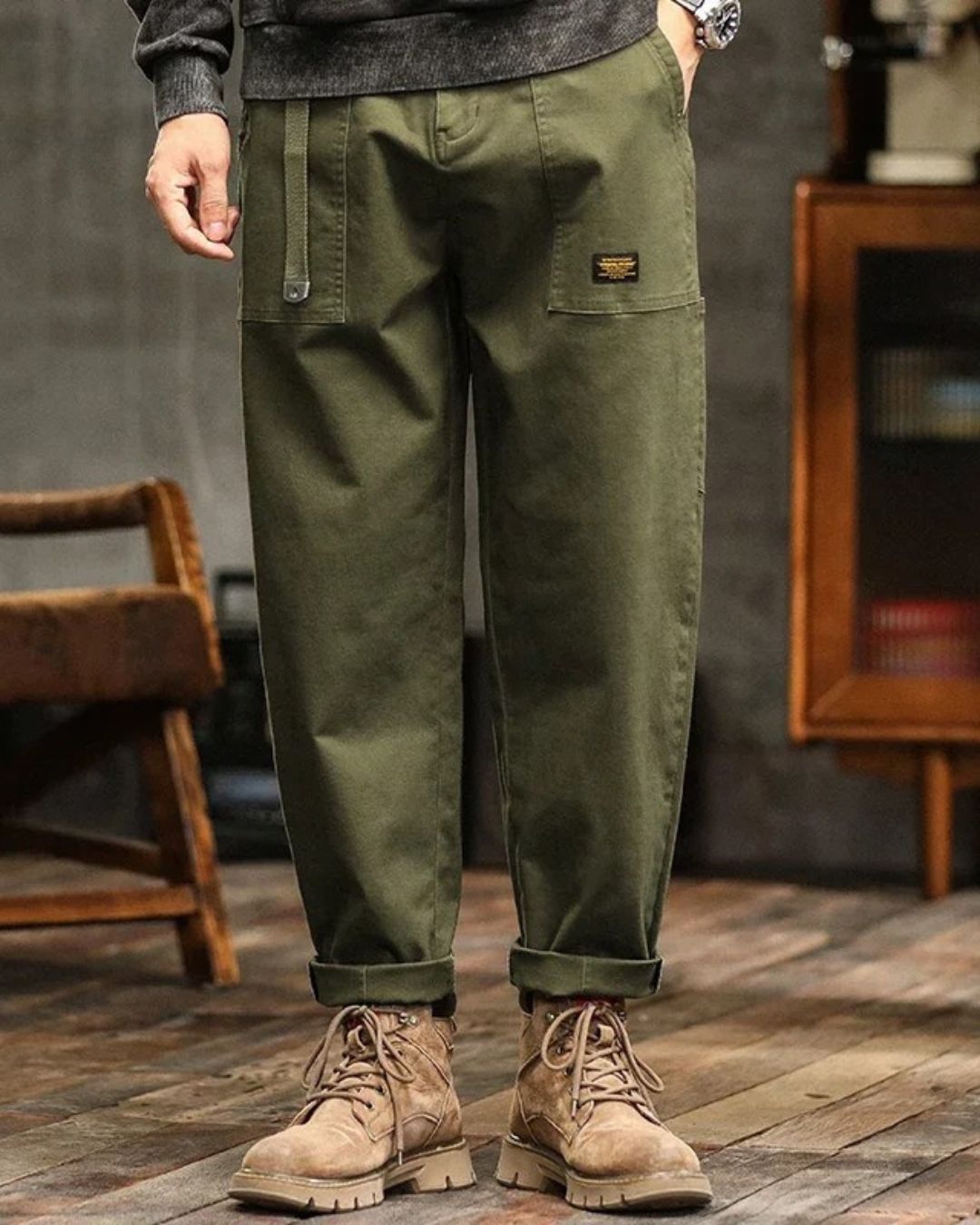 ROSSI | PANTALONS CARGO CLASSIQUES