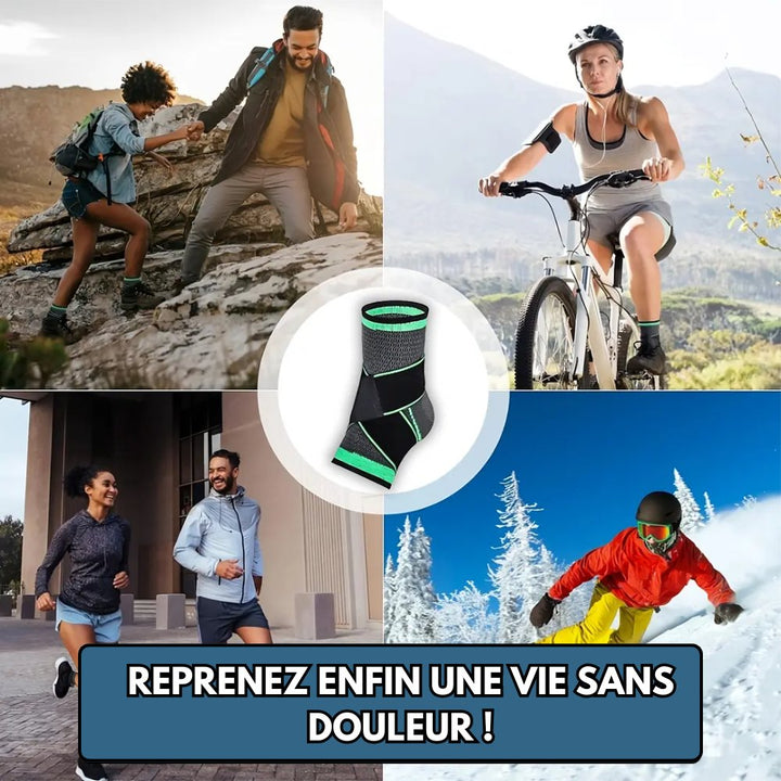 OrthoBand - Chevillère de Compression pour Épine Calcanéenne