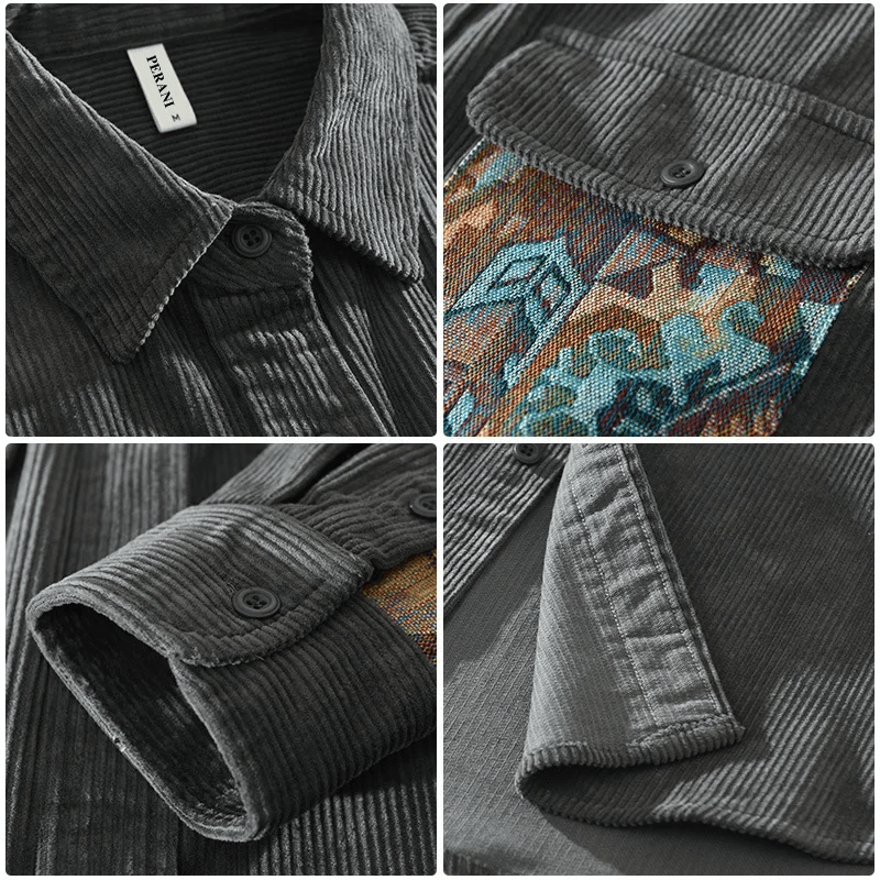 Luca™ | Chemise à côtes élégante et confortable