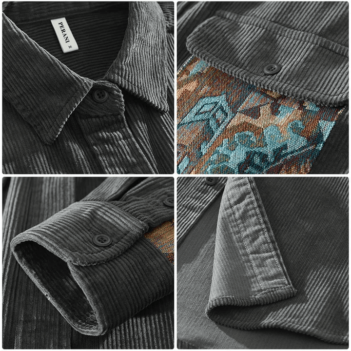 Luca™ | Chemise à côtes élégante et confortable