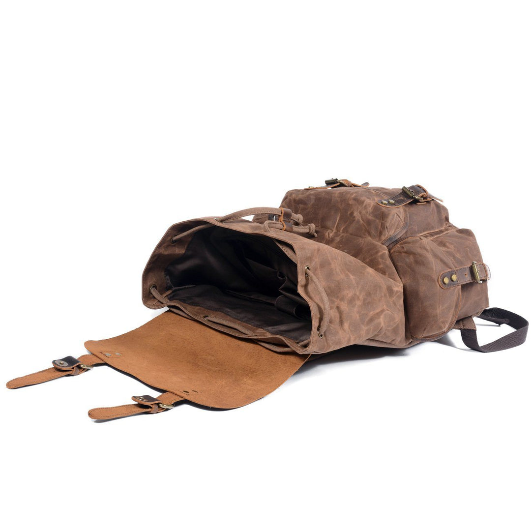 Sac à Dos en Toile et Cuir | SALZBURG