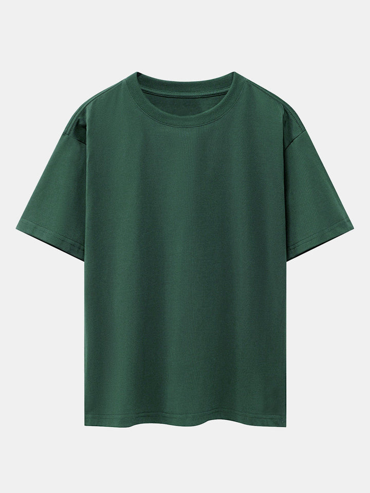 T-shirt surdimensionné de base de poids lourds