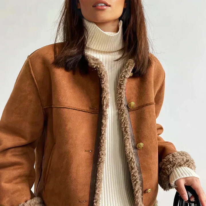 CHARLIE™ | VESTE EN CUIR CHAUDE ET RAFFINÉE