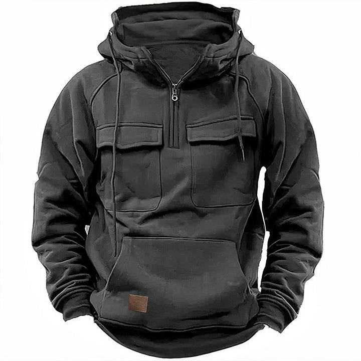 Nolan™ | Hoodie d'automne élégant avec fermeture éclair