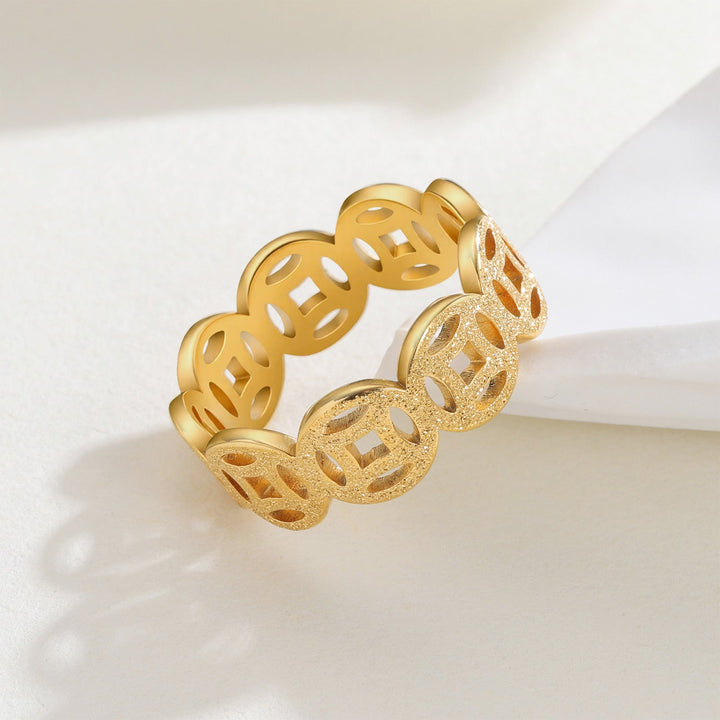 Bague au Motif Classique Ella | Or