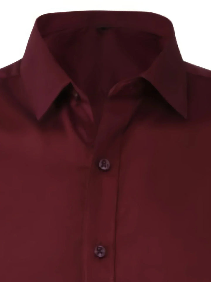 Savrani™ | Chemise élégante à manches longues avec boutons