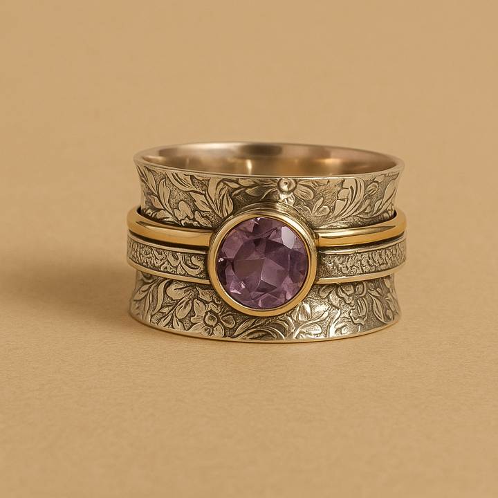 Luna™ | Bague de Méditation Bohémienne en Cristal