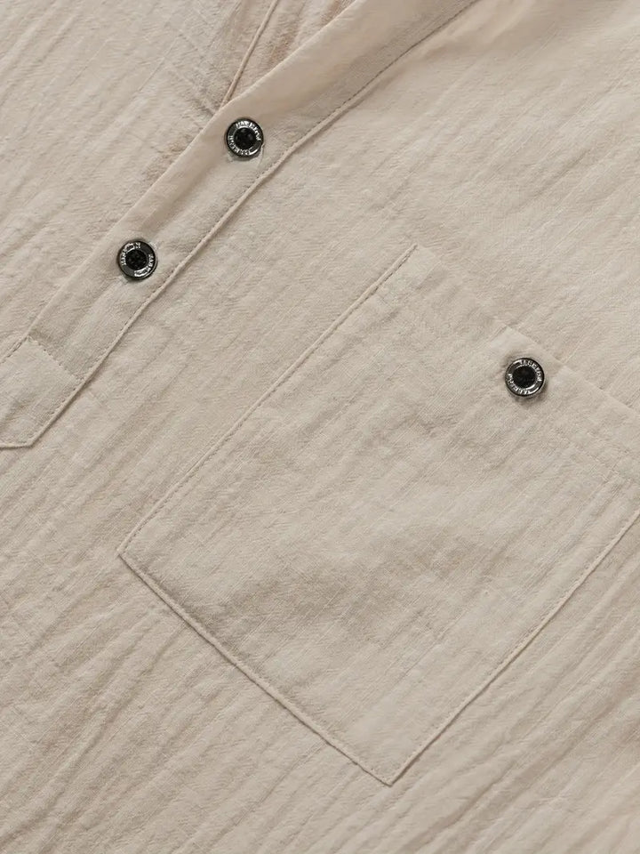 Savrani™ | Chemise élégante à manches courtes