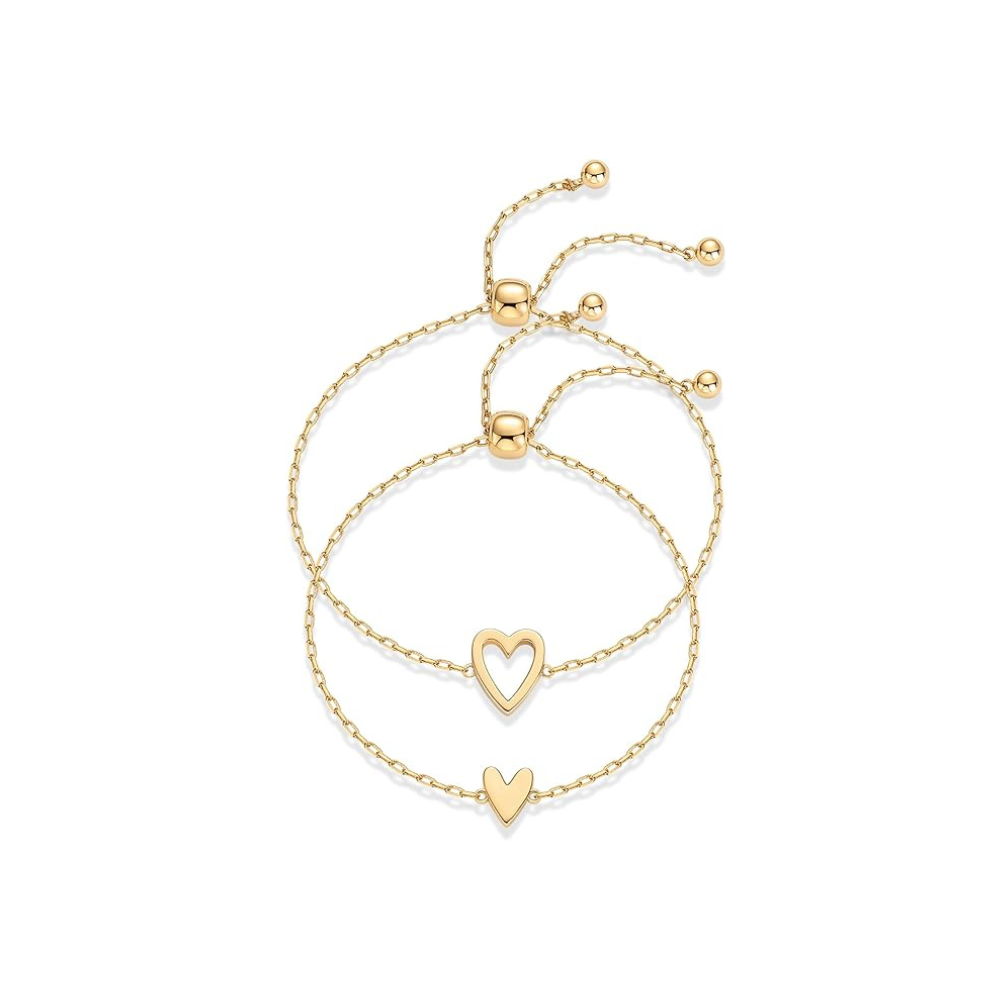 Bracelets Cœur Radieux | Or