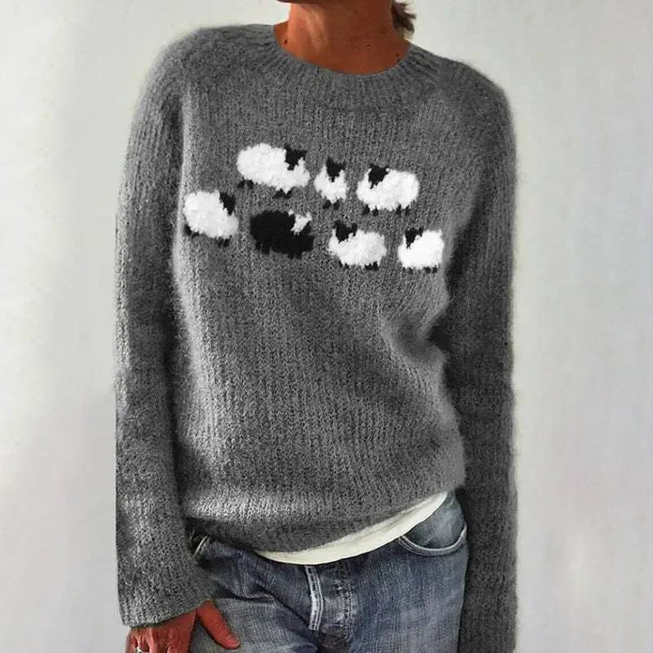 Lina™ - Pull en Laine Mignon et Confortable
