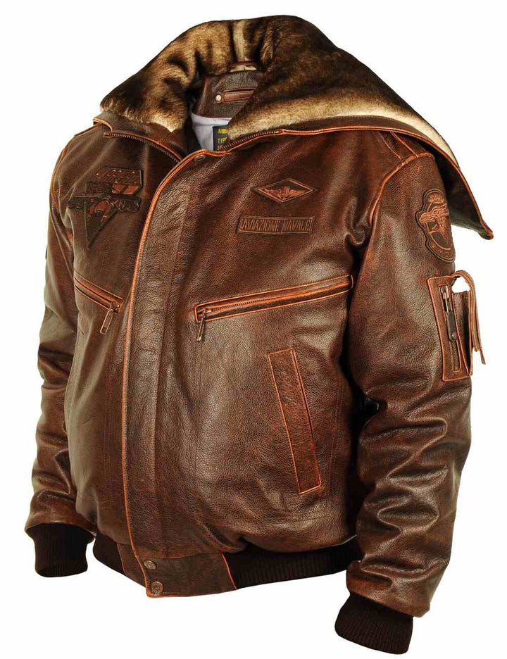 Harrier™ | Veste Aviateur en Cuir