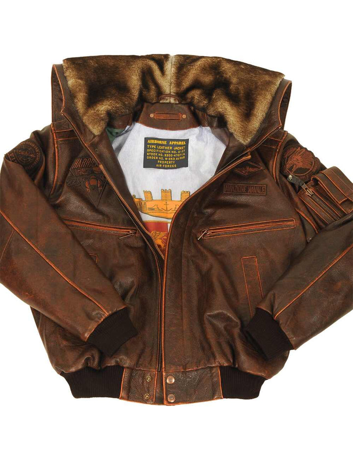 Harrier™ | Veste Aviateur en Cuir